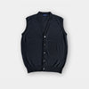 Navy Cashmere Waistcoat