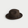 Dark Brown Landau Trilby