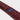 Burgundy & White Spot Silk Tie