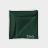Classic Dark Green Silk Pocket Square