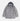 Light Grey Wool & Silk Blend Mante Coat