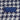 Navy Houndstooth Deluxe 4 - Ply Cashmere Scarf