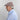 Red Basket Weave Cotton & Linen Flat Cap