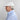 White Linen Flat Cap