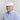 White Linen Flat Cap