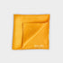 Yellow & White Small Spot Silk Pocket Square