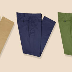 Summer Essentials – Cotton Chinos - Hilditch & Key