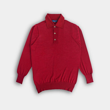 Red Cashmere Sport Shirt