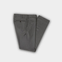 Grey Pure Wool Trousers