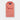 Contemporary Fit Orange Gingham Check Cotton Poplin Shirt with Cut-away Collar & Two Button Cuff