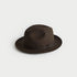 Dark Brown Landau Trilby