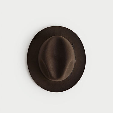 Dark Brown Landau Trilby