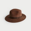 Brown Pioneer Fedora Hat