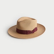 Mocha Brown Antibes Fedora Panama