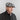 Navy Multicolour Check Silk, Linen & Wool Gatsby Cap