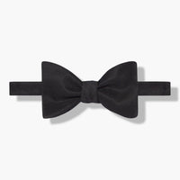 Black Barathea Bow Tie