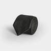 Black Grenadine Silk Tie