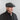 Black & Grey Herringbone Donegal Tweed Wool Gatsby Cap