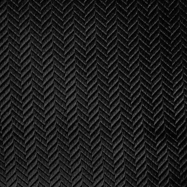 Black Herringbone Silk Tie