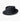 Black Pork Pie Trilby