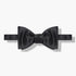 Black Satin Bow Tie