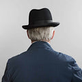 Black Soft Homburg