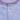 Blue Fine Bengal Stripe Cotton Twill Nightshirt with Red Piping