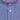 Blue Fine Gingham Check Sea Island Quality Cotton Nightshirt with Red Piping MTM1024