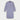 Blue & Navy Overcheck Cotton Nightshirt with Red Piping