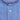 Blue & White Stripe Sea Island Cotton Quality Nightshirt with Red Piping MTM1033