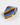 Blue, Yellow & Navy Block Stripe Silk Tie