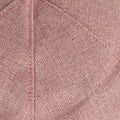 Brick Red Hopsack Cotton & Linen Roma Cap