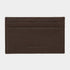 Brown Calf Leather Double Sided Card Holder