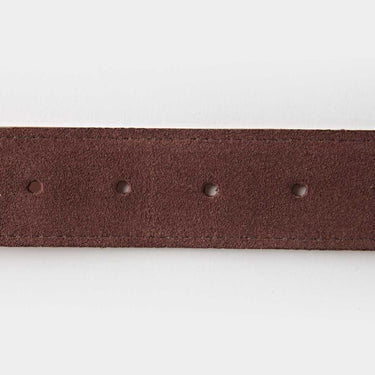 Brown Chiltern Suede Leather Belt