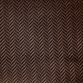 Brown Herringbone Silk Tie
