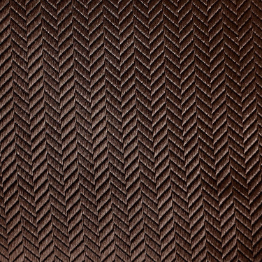 Brown Herringbone Silk Tie