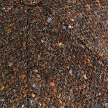 Brown Mottle Wool Twill Toni Cap