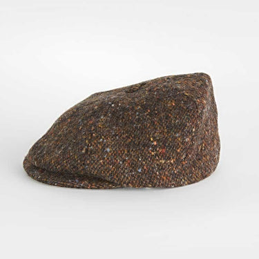 Brown Mottle Wool Twill Toni Cap