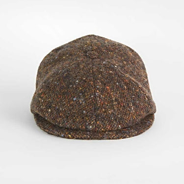 Brown Mottle Wool Twill Toni Cap