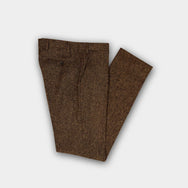 Brown Pure Wool Trousers