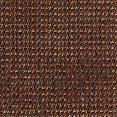 Brown Small Houndstooth Wool & Silk Blend Tie