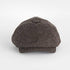 Brown Twill 100% Wool Made In England Gatsby Cap