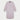 Burgundy Hairline Stripe Sea Island Quality Cotton Nightshirt with Navy Piping