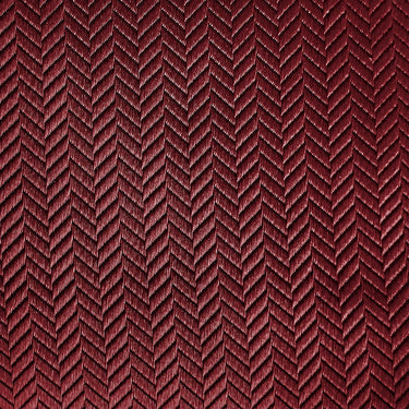 Burgundy Herringbone Silk Tie