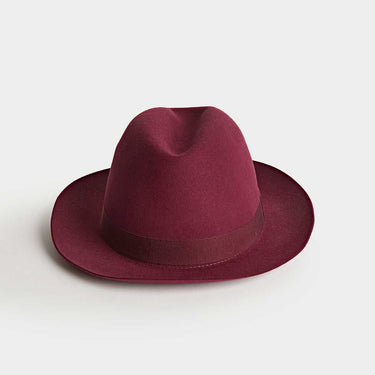 Burgundy Regent Trilby