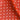 Burnt Orange & White Medium Spot Silk Pocket Square
