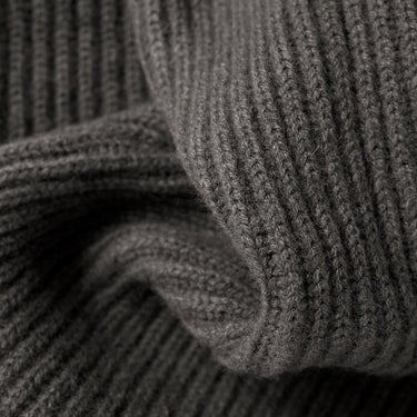 Camel Hair Shawl Collar - Grey