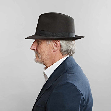Charcoal Grey Burlington Trilby