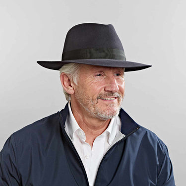 Charcoal Grey Knightsbridge Fedora