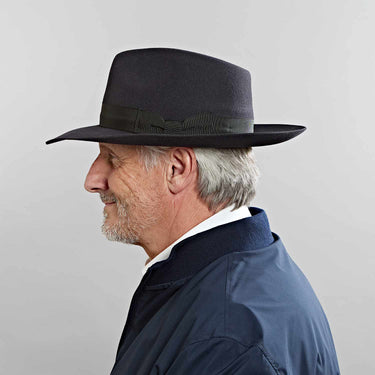 Charcoal Grey Knightsbridge Fedora